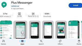 How To Install Plus Messenger App's | How To Download Plus Messenger App's