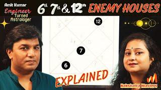 6 7 & 12th Houses represent enemies | #astrology #bestastrologer #chartanalysis #chartstudy