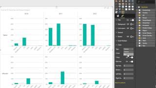 Infographic Designer Demo: Changing Chart Type of a Small-Multiple