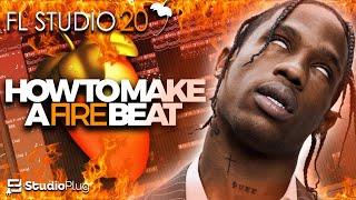 How To Make A Fire Trap Beat On FL Studio | Dark Trap Beat Tutorial