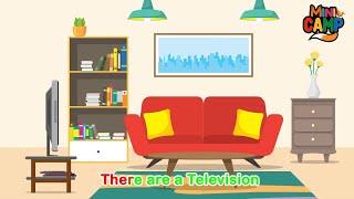 House Vocabularies | Vocabulary For Kids | English Educational Video | Mini Camp