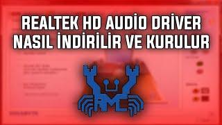 REALTEK HD AUDİO İNDİRME VE KURULUM | 2022