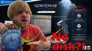 NO DISK in God of War: Ragnarok Collector's Edition?! WTF?