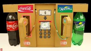 How to Make Coca Cola and Sprite Fountain Machine at Home