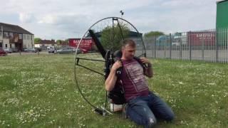 Air Conception Electric Start Nitro 200 Titanium Paramotor 20kg