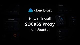 How to setup a SOCKS5 proxy on Ubuntu or Debian