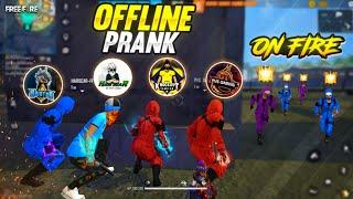  HARISCAR , RAISTAR Guild med, PVS GAMING and KO TAMILAN offline PRANK FULL FUN MATCH FREEFIRE 