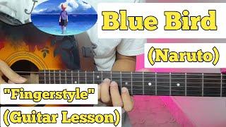 Blue Bird - Naruto | Fingerstyle Guitar Lesson | With Tab | (Andrew Foy)