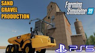 FINALLY GRAVEL AND SAND FOR CONSOLES  PS5 XBOX  FARMING SIMULATOR 22 MODS