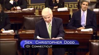 Senator Dodd Delivers Farewell Address to the Senate