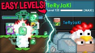 THIS IS HOW TO GET TO LVL 125 IN ONE DAY - Growtopia