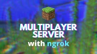 How to Make a Minecraft Server Multiplayer with Ngrok FREE