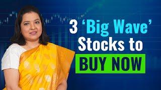 3 ‘Big Wave’ Stocks to Buy Now | Big Wave Profits | Tanushree Banerjee