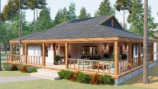 Gorgeous Cottage Farmhouse | Saving & Spacing | Small House Ideas