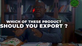 The right product to export