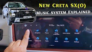 New Hyundai CRETA Infotainment System Features and Settings