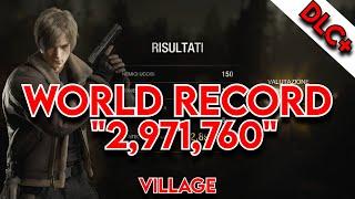 RESIDENT EVIL 4 REMAKE MERCENARIES -WORLD RECORD- "2,971,760" "VILLAGE" S++ 1ST