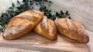 PANE SENZA GLUTINE E SENZA LATTOSIO  croccante fuori e morbido dentro || Francy's Bakery