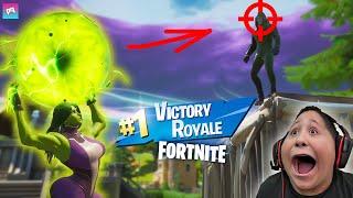 Winning Fortnite with FGTeeV Duddy