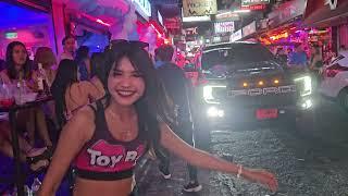 [4K]Soi 6 Pattaya night life A round trip at Nov.18.2023 weekend Satuday