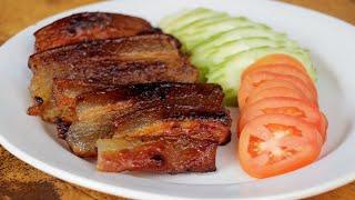 How to make Fermented Pork | Fermented Pork Belly | Pa'awk Sach Chrouk