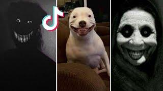 Scary Videos I Found On Tiktok SMILE IF YOU CAN️️ (PART 10)