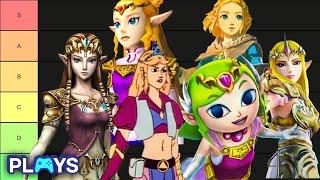 Princess Zelda Design TIER LIST