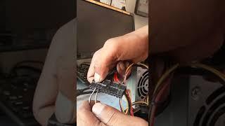 CPU power supply testing!!cpu पावर सप्लाई चेक करना सीखें!! Sarkar computer repairing