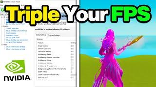 The BEST Fortnite NVIDIA Control Panel Settings (NEW SETTINGS)