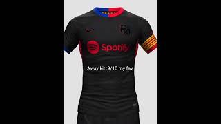 Rating Barcelona 2024/2025 kit #football #footballdesign #kits #shorts #trending