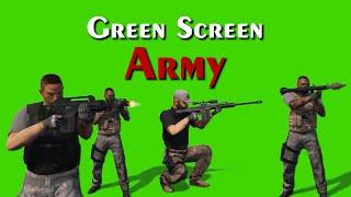 Green Screen Army || Army Soldiers || Green Screen Effects || VFX