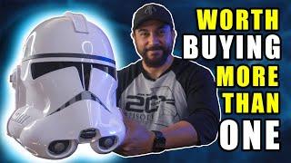 Hasbro Star Wars Black Series Clone Trooper Helmet Unboxing!