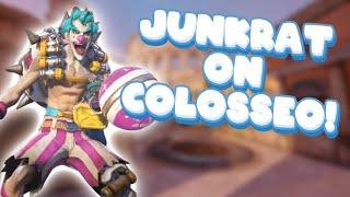 EXPERT Junkrat plays on Colosseo! - Match Highlight