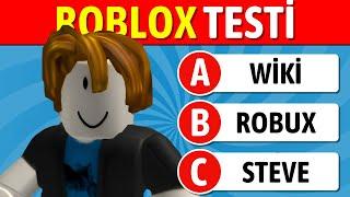 Roblox'u Ne Kadar Biliyorsun ? Roblox Bilgi Yarışması ! Roblox Testi