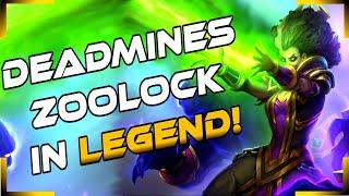 Zoolock / Zoo Warlock In Legend - United In Stormwind - Deadmines Mini-Set -Hearthstone 2021