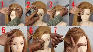 Front S variation Hairstyle || Trending Hairstyle ||  Wedding Hairstyle