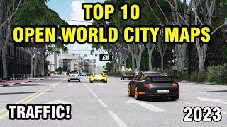 TOP 10 Open World | Freeroam CITY Maps with TRAFFIC for ASSETTO CORSA + Install Guide | 2023