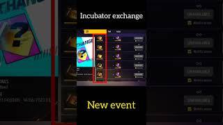 how to complete incubator exchange event  incubator exchange event complete kaise kare #ff #shorts