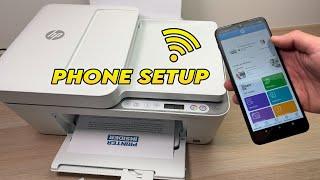 HP Deskjet 4155e Printer: Setup to a Phone - Android & iPhone