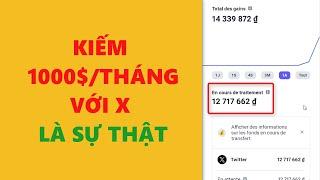 Kiếm 1000 $ trên tháng với X là sự thật- achi kiếm tiền online