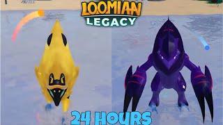 I Hunted 24 Hours in the Anniversary Event 2024 | Loomian Legacy