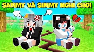 SAMMY VÀ MÈO SIMMY NGHỈ CHƠI VÌ LÝ DO NÀY TRONG MINECRAFT | PHONG CẬN NÓI RA SỰ THẬT