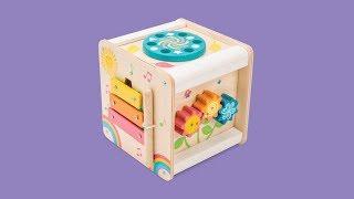 Petit Activity Cube | Petilou© Collection | Le Toy Van | Traditional Wooden Toys