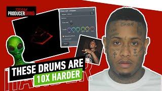How To Do Your Drums Similar To Southside & Pyrex BUT MAKE THEM SOUND DIFFERENT & HARD *FL STUDIO 20