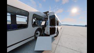 Bus Accidents, Сrash Test Bus - BeamNG drive