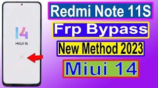 Redmi Note 11s FRP Bypass Android 11 MIUI 14 ||NO Talkback || Any Redmi FRP bypass 2024 Model