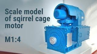 MODEL MAKING of Scale model of motor.