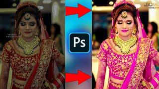 fastest way to bridal photo editing in Adobe Photoshop haji newton editing zone in 2020