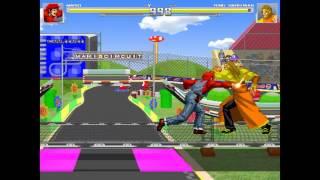 NICK54222 MUGEN: KOF Mario (me) VS KOF King Harkinian