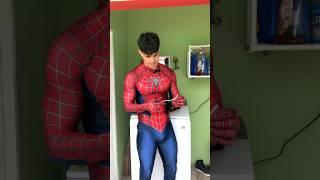 Hacks de Spiderman  el hombre araña #hombrearaña #spiderman #humor #entretenimiento